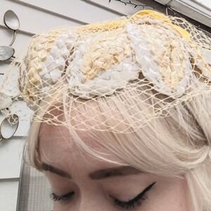 Vintage Netted Veil Hat